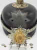 Saxon 100th Leib Infantry Officers Pickelhaube to parade Visuel 11